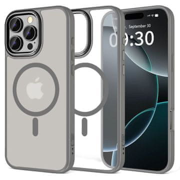 Tech-protect Magedge MagSafe maska za iPhone 16 Pro Max, siva