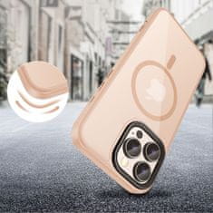 Tech-protect Magmat MagSafe maska za iPhone 16 Pro Max, smeda