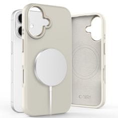 Tech-protect Silicone Pure MagSafe maska za iPhone 16, bež