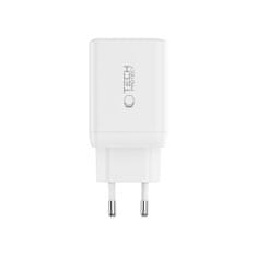 Tech-protect NC45W GaN punjač 2x USB-C 45W, bijela