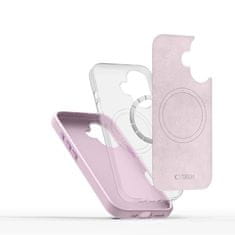 Tech-protect Silicone Pure MagSafe maska za iPhone 16, ružičasta