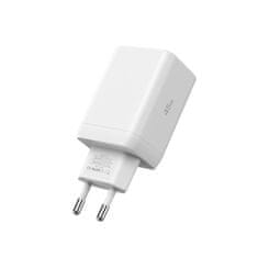 Tech-protect NC45W GaN punjač 2x USB-C 45W, bijela