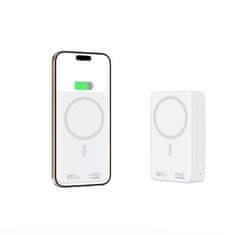 Tech-protect PB12 LifeMag MagSafe Power Bank 20000mAh, bijela