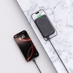 Tech-protect PB12 LifeMag MagSafe Power Bank 20000mAh, crno