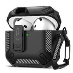 Tech-protect Carbonos maska za Apple AirPods 4, crno