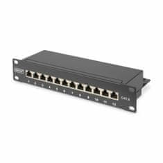 Digitus 250 mm panelni 12-portni CAT.6 1U FTP DN-91612S