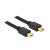 DisplayPort mini - DisplayPort mini kabel 0,5 m 4K crni 83472