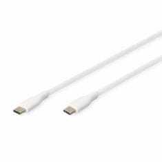 Digitus USB kabel C-C 0,5 m 60 W bijeli silikonski AK-300341-005-W