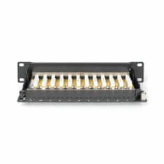 Digitus 250 mm panelni 12-portni CAT.6 1U FTP DN-91612S