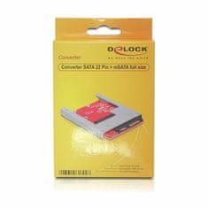 Delock HDD SATA - mSATA adapter s okvirom od 6 cm 61892
