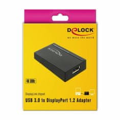 Delock DisplayPort-USB 3.0 4K 30Hz pretvarač 62581