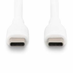 Digitus USB kabel C-C 0,5 m 60 W bijeli silikonski AK-300341-005-W