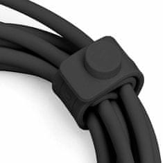 Digitus USB C-C kabel 0,5 m 60 W crni silikonski AK-300341-005-S