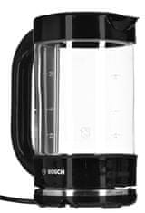 BOS Bosch TWK70B03 električni kuhalo za vodu 1.7 L 2400 W, crno/prozirno