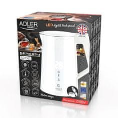 Adler Adler AD 1345W električno kuhalo, 1.7 L, bijelo