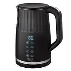Adler Adler AD 1350 električni kuhalo, 1.7 L, crna, LED