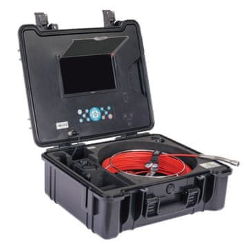 Secutek Profesionalna inspekcijska kamera s 10" monitorom 3199F-10-H18 40m kabel