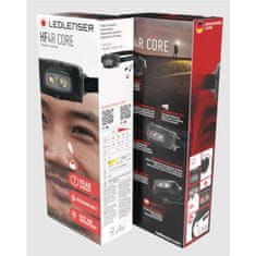 LEDLENSER HF4R Core naglavna svjetiljka, crna