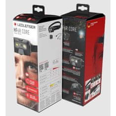LEDLENSER HF6R Core naglavna svjetiljka, crna