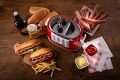 Ariete Aparat za pripremu hot dogova Party Time 206, crveni.