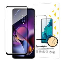 MG Full Glue zaštitno staklo za Motorola Moto G54, crno