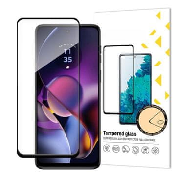 MG Full Glue zaštitno staklo za Motorola Moto G54, crno