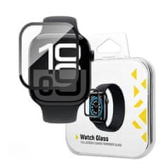 MG Watch Full Glue 2x zaštitno staklo za Apple Watch 10 46mm, crno
