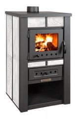 Alpina Ceramic kamin, bijeli