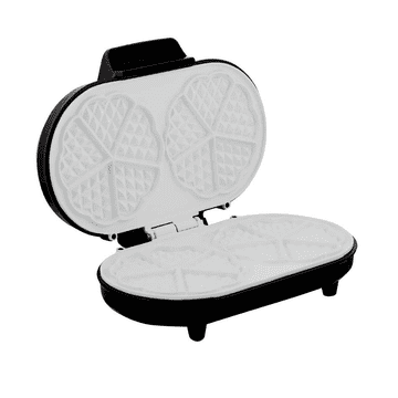 First Austria Prvo prvo za pripremu vafla - srce, bijeli premaz anti -adhezivan, 1000W