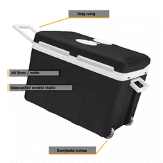 First Austria Rashladna torba FIRST 45L/40L, AC&DC, 49dB, crna, ER:F