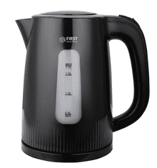 First Austria Prvi grijač vode 1,7L, 2200W, crno