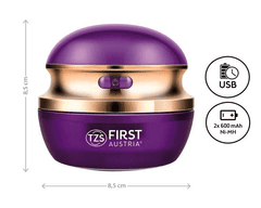 First Austria Prvo sredstvo za uklanjanje vlakana, 2x600mah; USB; ljubičasta