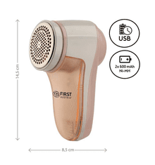 First Austria Prvo sredstvo za uklanjanje vlakana, 2x600mah; USB; krema/bijela