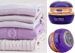 First Austria Prvo sredstvo za uklanjanje vlakana, 2x600mah; USB; ljubičasta