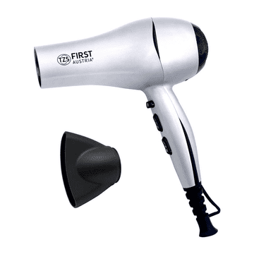 First Austria Sušilo za kosu, 2000w, 3 moći, 2 brzine, srebro
