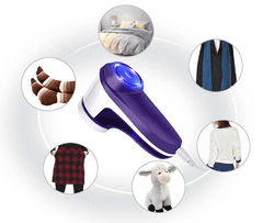 First Austria Prvo sredstvo za uklanjanje vlakana, 2x600mah; USB; ljubičasta/bijela