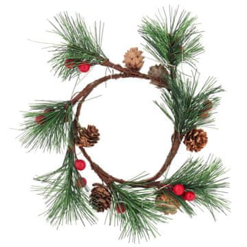 Vijenac od oskoruše sa šišarkama, aranžman 16 cm
