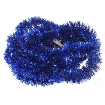 Plavi lanac za bor s metalizirane folije - 3 cm x 2 m, poljski proizvod GOLIAT