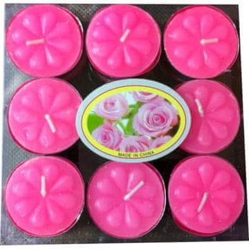 Set od 18 mirisnih čajnih svijeća s mirisom lavande 12x12 cm