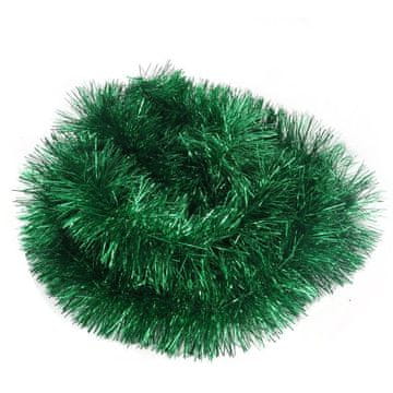 Goliat lanac za bor premium zeleni 10cm 3m od metalizirane folije