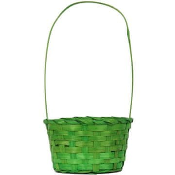 Uskršnja košarica za svijetlo fi 22 cm zelena