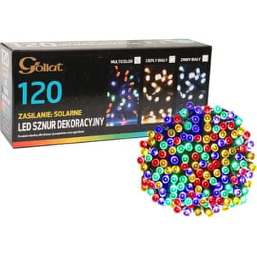 Solarne lampice za bor, 120 LED, višebojne, za vrtnu rasvjetu