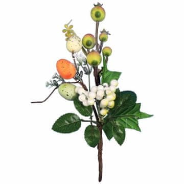 Pik s jajima, uskrsna grančica 26 cm, narančasta