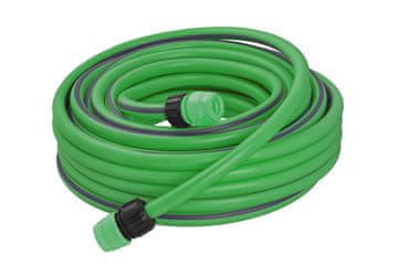 Green Tech vrtno crijevo 1/2'' 25 m - troslojno, fleksibilno, otporno na UV zračenje