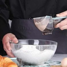 Netscroll Nastavljivi komplet mjernih žlica, 2-dijelni, s oznakama, za suhe i tekuće sastojke, Cups.