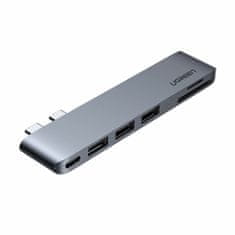 Ugreen USB Type-C 6-u-1 4K Thunderbolt priključna stanica CM251