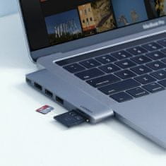 Ugreen USB Type-C 6-u-1 4K Thunderbolt priključna stanica CM251