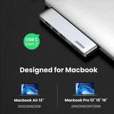 Ugreen USB Type-C 6-u-1 4K Thunderbolt priključna stanica CM251