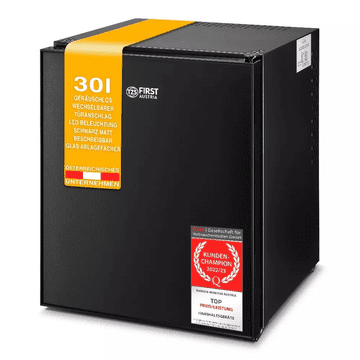 First Austria Hladnjak mini prvi 28/30l, 22db, er: e, crno, mat