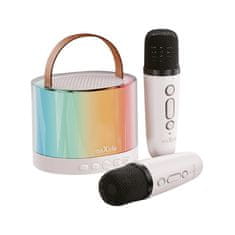 maXlife MXKS-200 Bluetooth Karaoke mikrofon + zvučnik, bijela